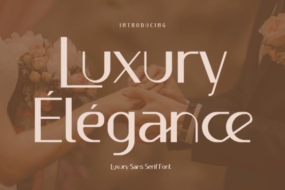 Luxury Élégance: A Premium Sans Serif Typeface for Web Design