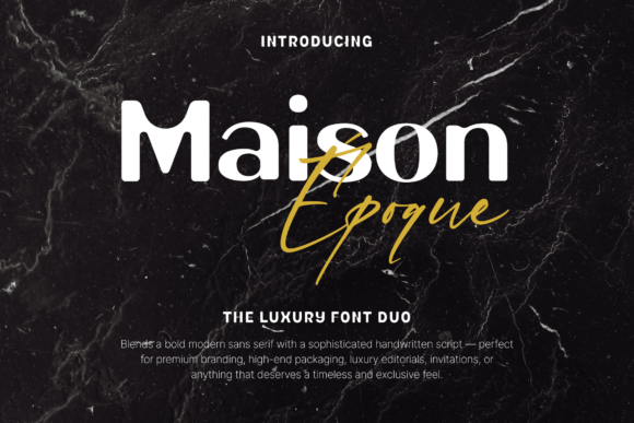 Maison Époque Duo: The Typeface That Transformed My Brand